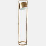 Key Light Floor Lamp, Antique Brass-Lighting-High Fashion Home