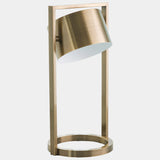 Key Light Table Lamp, Antique Brass-Lighting-High Fashion Home