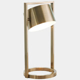 Key Light Table Lamp, Antique Brass-Lighting-High Fashion Home