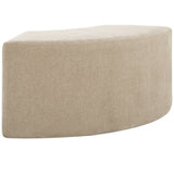 Khai Bench, Beige-Furniture - Benches-High Fashion Home