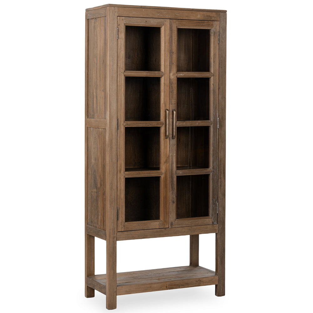 Kharga Tall Cabinet, Natural-Furniture - Storage-High Fashion Home