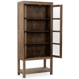 Kharga Tall Cabinet, Natural-Furniture - Storage-High Fashion Home