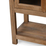 Kharga Tall Cabinet, Natural-Furniture - Storage-High Fashion Home