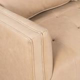 Kiera Leather Sofa, Palermo Nude by Four Hands-Furniture - Sofas-High Fashion Home