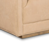 Kiera Leather Sofa, Palermo Nude by Four Hands-Furniture - Sofas-High Fashion Home