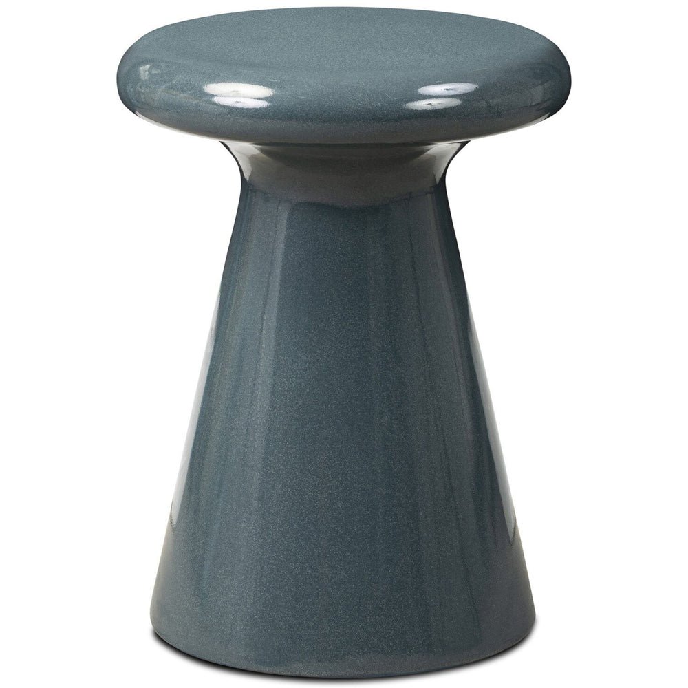 Kika End Table, Smooth Slate by Four Hands-Furniture - Accent Tables-High Fashion Home