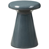 Kika End Table, Smooth Slate by Four Hands-Furniture - Accent Tables-High Fashion Home