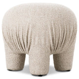 Kiko Ottoman, Somerton Ash by Four Hands-Furniture - Benches-High Fashion Home