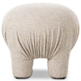 Kiko Ottoman, Somerton Ash by Four Hands-Furniture - Benches-High Fashion Home
