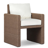 Kima Outdoor Dining Chair, Arashi Salt, Set of 2 by Four Hands-Furniture - Dining-High Fashion Home
