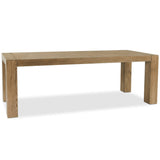 Kingston Rectangular Dining Table, Cafe Brown-Furniture - Dining-High Fashion Home