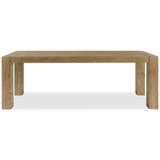 Kingston Rectangular Dining Table, Cafe Brown-Furniture - Dining-High Fashion Home