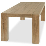 Kingston Rectangular Dining Table, Cafe Brown-Furniture - Dining-High Fashion Home