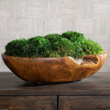 Kinsale Moss Centerpiece, Natural-Accessories-High Fashion Home