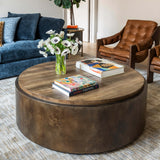Kipp Coffee Table, Burnt Bleached Oak by Four Hands