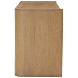 Kiran Media Console, Sandy Oak by Four Hands-Furniture - Storage-High Fashion Home