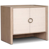 Kiran Nightstand, Sandy Oak by Four Hands