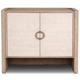 Kiran Nightstand, Sandy Oak by Four Hands