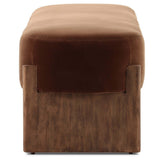 Kirby 75.5" Accent Bench, Surrey Ochre by Four Hands-Furniture - Benches-High Fashion Home