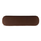 Kirby 75.5" Leather Accent Bench, Maestro Cigar by Four Hands-Furniture - Benches-High Fashion Home