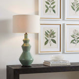 Kitley Table Lamp, Sage Green