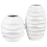 Kittredge Vases, White-Accessories-High Fashion Home