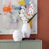 Kittredge Vases, White-Accessories-High Fashion Home