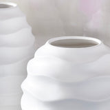 Kittredge Vases, White, Set of 2-Accessories-High Fashion Home