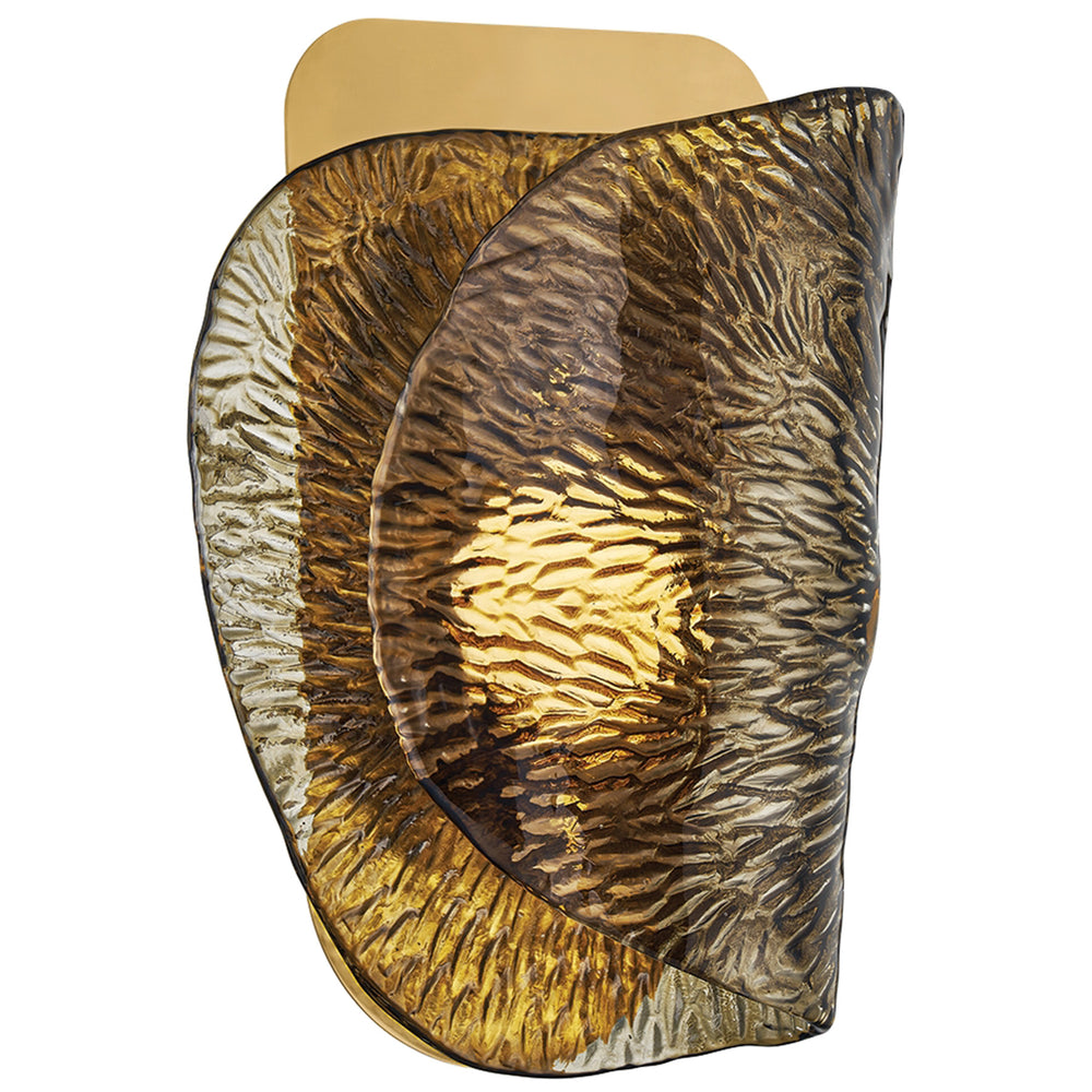 Klara Wall Sconce, Vintage Brass