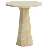 Kliff Bar Table, Travertine Look