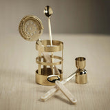 Knightsbridge 5 Piece Bar Set, Gold-Accessories-High Fashion Home