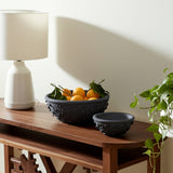 Knobby Knot Bowls, Black, Set of 2-Accessories-High Fashion Home