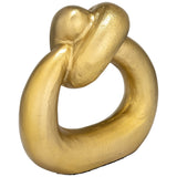 Knot Ring, Gold-Accessories-High Fashion Home