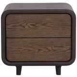 Koa Nightstand, Dark Brown