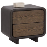 Koa Nightstand, Dark Brown
