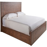 Koda Panel King Bed, Medium Brown-Furniture - Bedroom-High Fashion Home