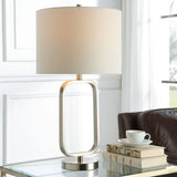 Koda Table Lamp, Brushed Nickel-Lighting-High Fashion Home