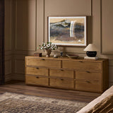 Kodo 8 Drawer Dresser, Light Brown Oak by Four Hands