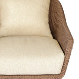 Koe Outdoor Chair, Faux Dark Hyacinth/Ellor Beige by Four Hands