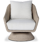 Koe Outdoor Chair, Vintage White/Vergo Cream by Four Hands-Furniture - Outdoor-High Fashion Home