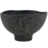 Komorebi Outdoor Bowl, Matte Black-Accessories-High Fashion Home