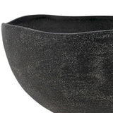 Komorebi Outdoor Bowl, Matte Black-Accessories-High Fashion Home