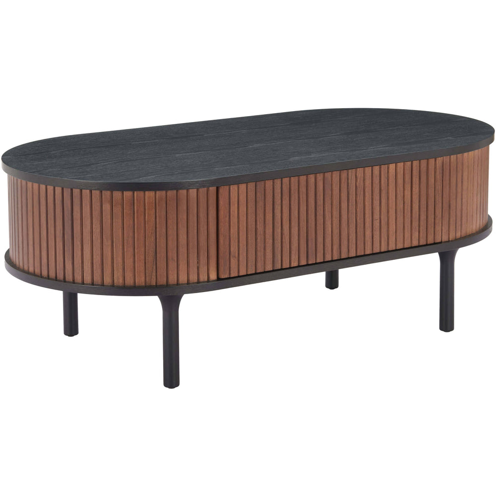 Koriana Coffee Table, Black-Furniture - Accent Tables-High Fashion Home