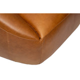 Korren Leather Swivel Chair, Oil Buffalo Camel