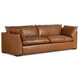 Kosa 108" Leather Sofa, Sonoma Chestnut by Four Hands