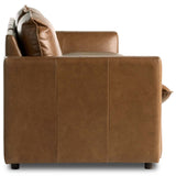 Kosa Power Recliner 3 Piece Leather Sectional, Sonoma Chestnut by Four Hands