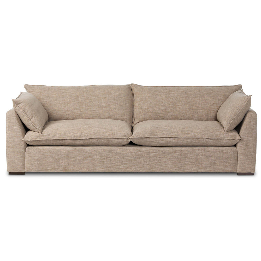 Kosa Sofa, Laken Stone-Furniture - Sofas-High Fashion Home