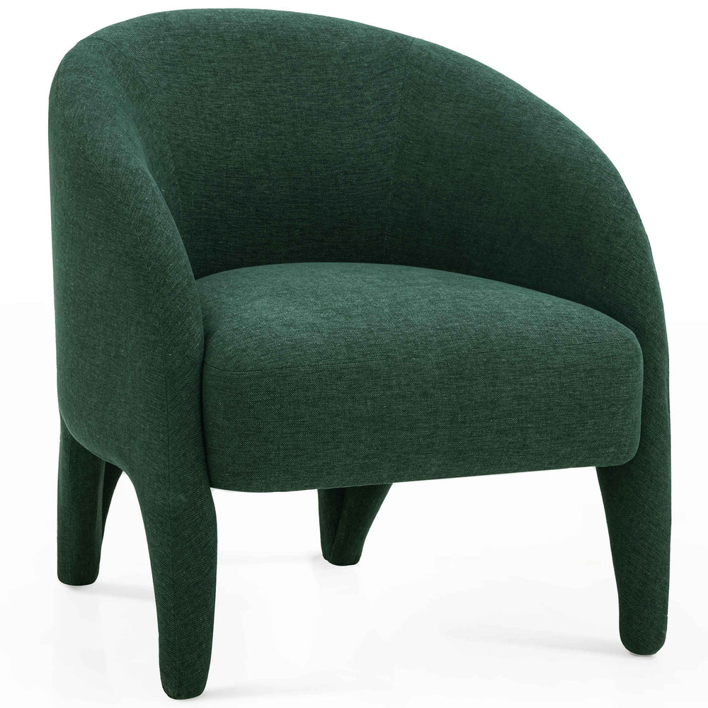 Kris Accent Chair, Forest Green