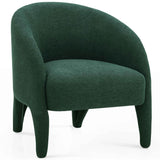 Kris Accent Chair, Forest Green