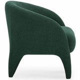 Kris Accent Chair, Forest Green
